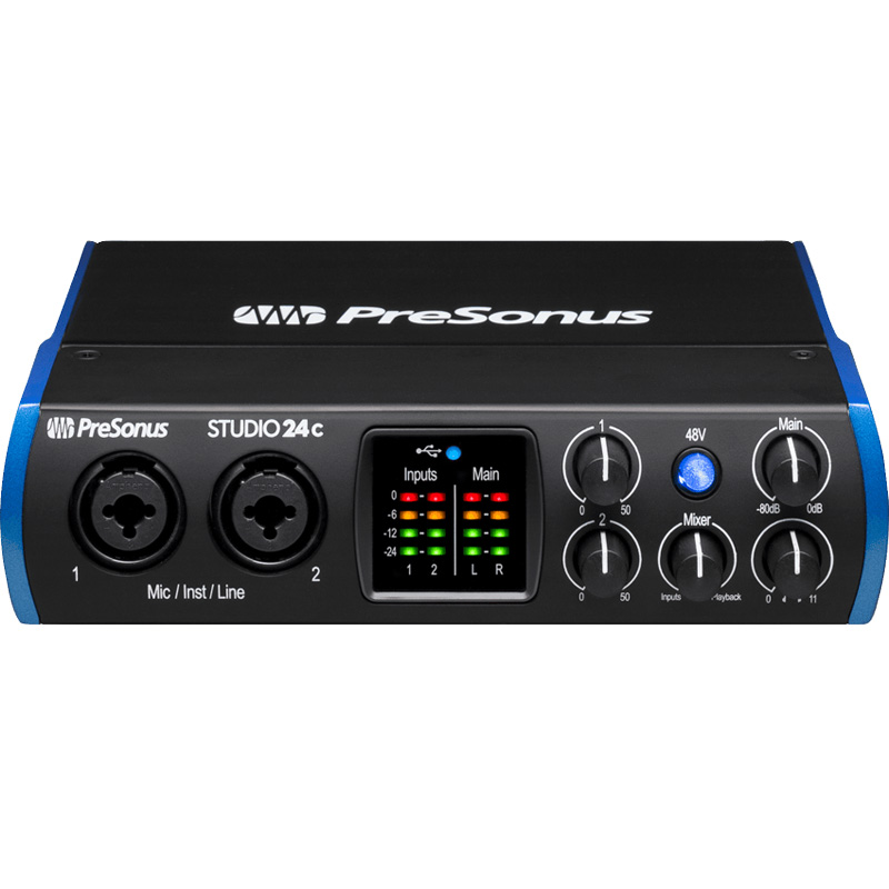 Soundcard PreSonus Studio 24c USB-C Audio Interface-5