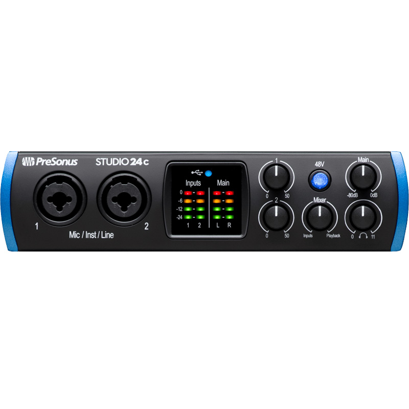 Soundcard PreSonus Studio 24c USB-C Audio Interface