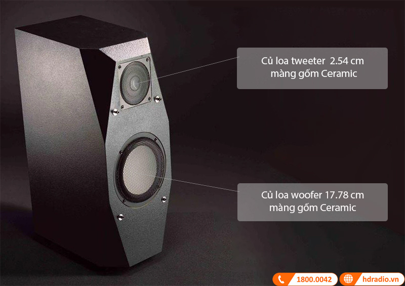 Loa Bookshelf Avalon Mixing Monitor