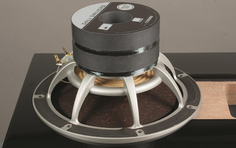 cu loa bass duoc gan lien voi nam cham