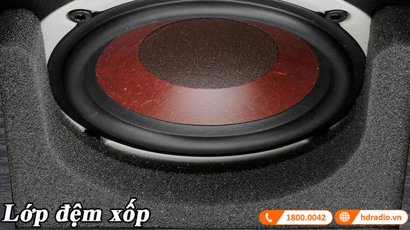 lop dem xop cu loa woofer