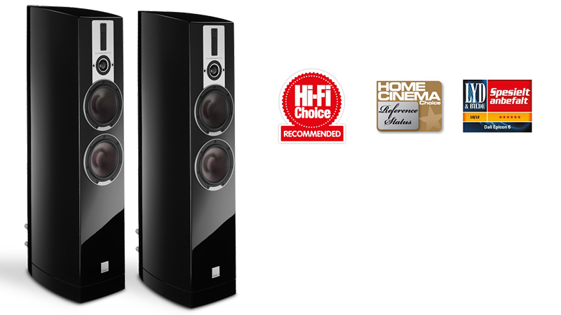 giai thuong cua loa DALI EPICON 6