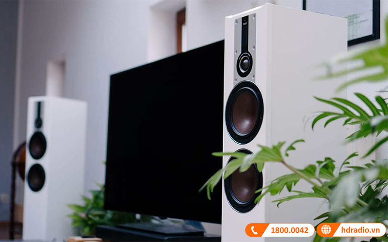 He thong 4 loa va 2.5 duong tieng