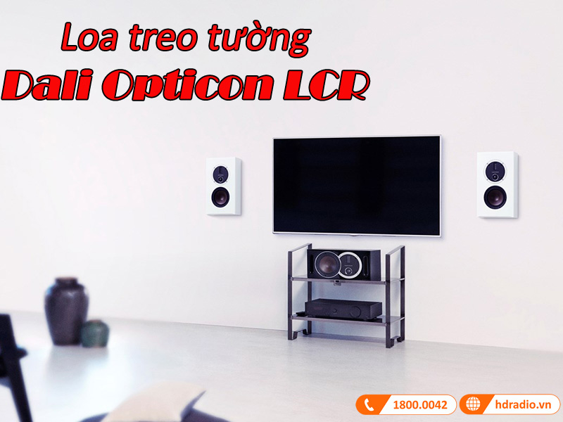 Loa treo tuong Dali Opticon LCR