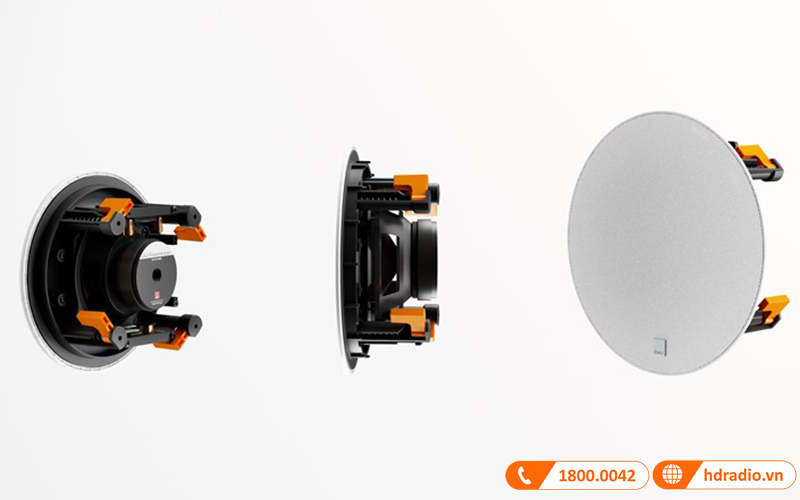 loa dali phantom e-60 co thiet ke nho gon voi tam e - cang mau trang