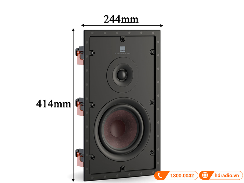 loa dali phantom h-60 r voi kieu dang nho gon