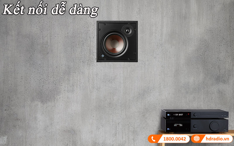 loa dali phantom h-80 ket noi de dang