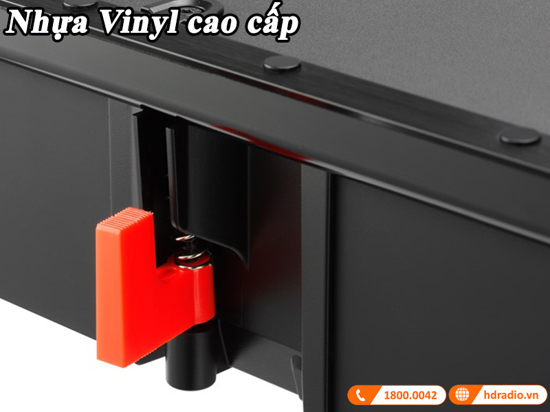 phia sau lo la nhua vinyl mau den chat luong