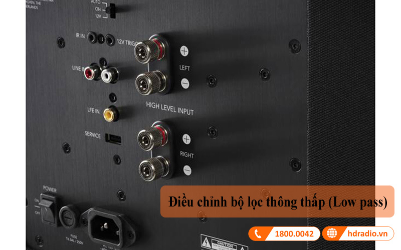 Loa Sub Definitive Technology Descend DN15 low pass