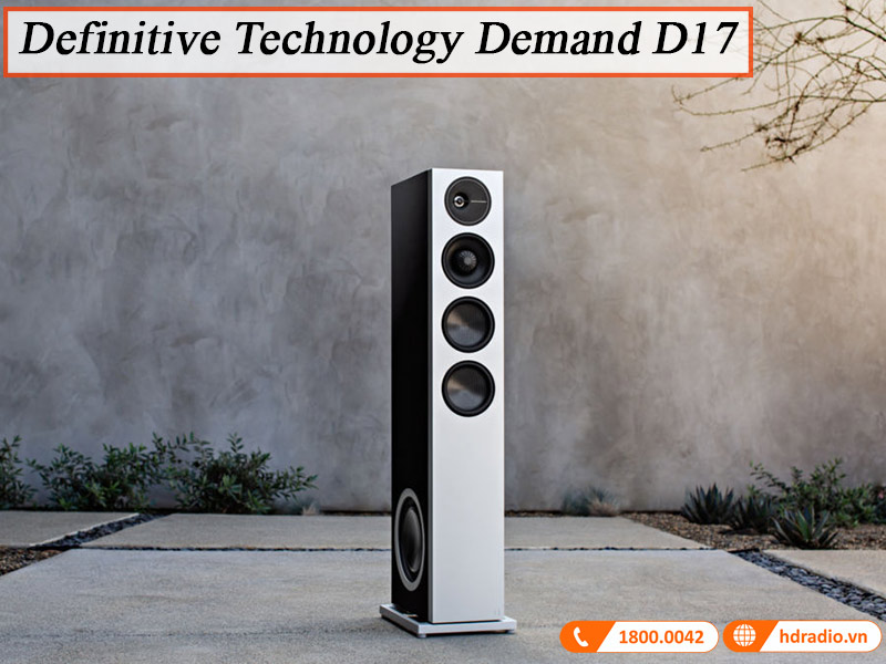 Danh gia chi tiet loa Definitive Technology Demand D17