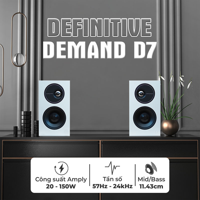Ảnh tính năng nổi bật của Loa Definitive Technology Demand D7