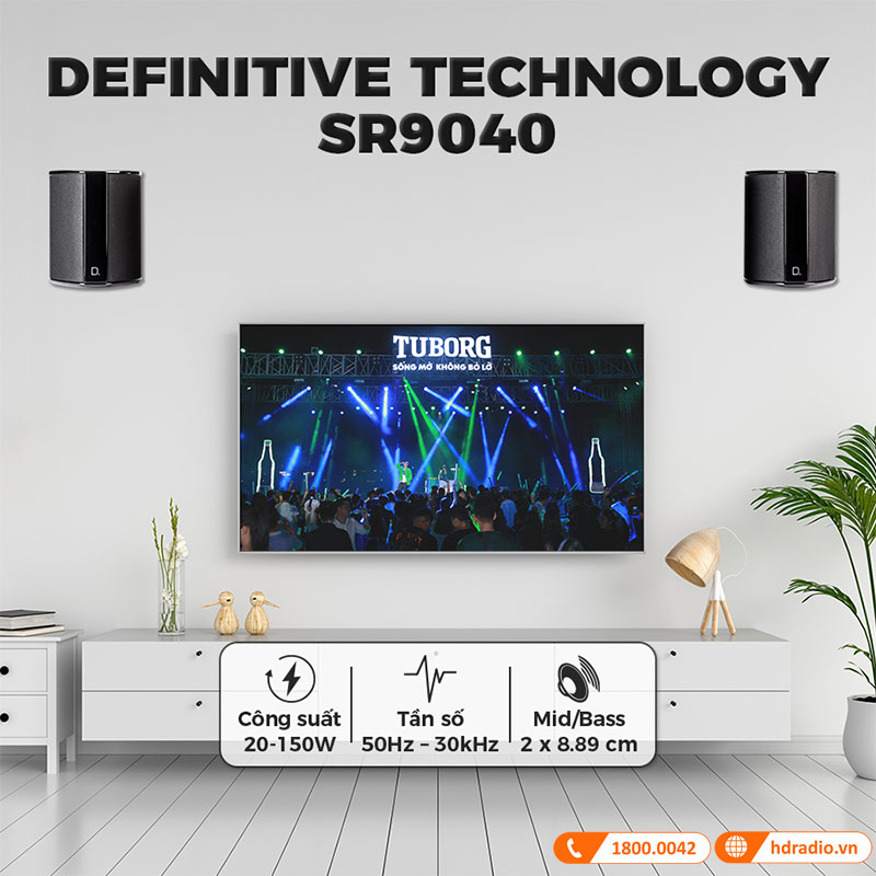 Loa Definitive Technology SR9040 (Độ nhạy 92dB, Tần số 50Hz-30KHz)-1