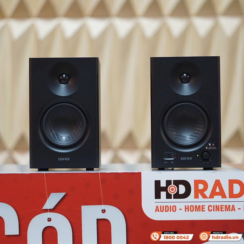 Loa Edifier MR4 Công Suất 21W, AUX, RCA-1