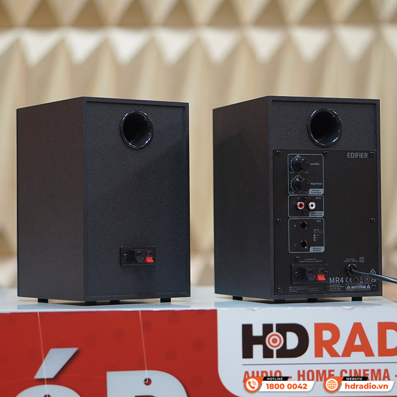 Loa Edifier MR4 Công Suất 21W, AUX, RCA-10