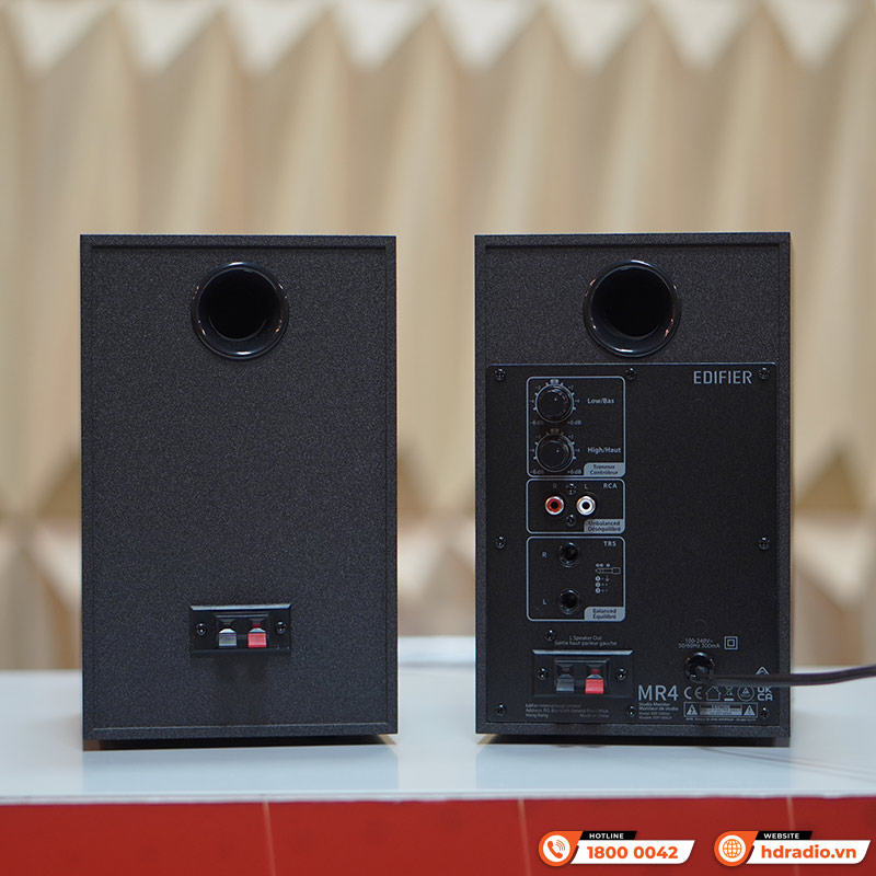 Loa Edifier MR4 Công Suất 21W, AUX, RCA-9