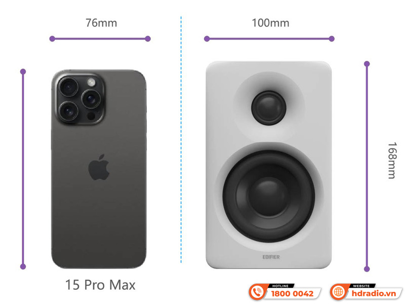 Thiết kế Loa Edifier M60