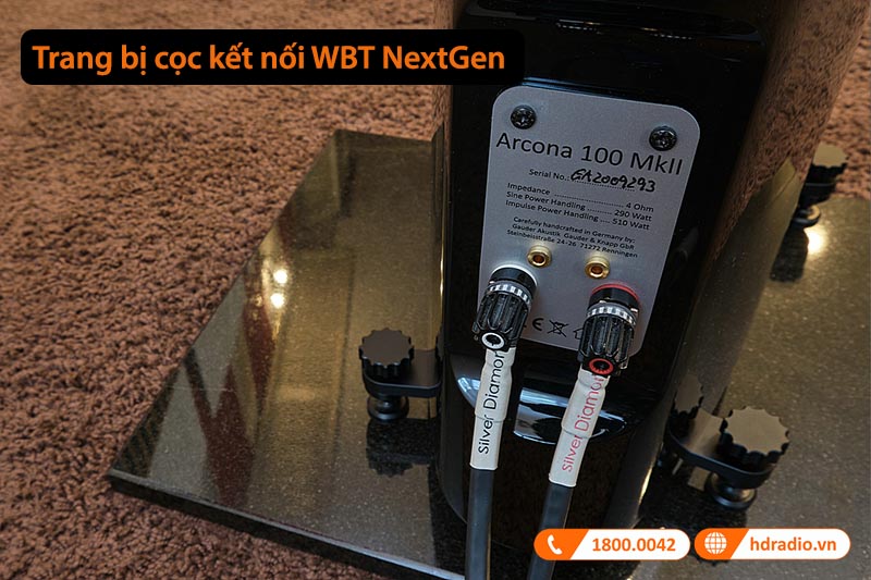 Cọc kết nối của hãng WBT NextGen