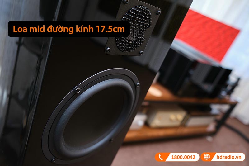 loa mid đường kính 17.5cm