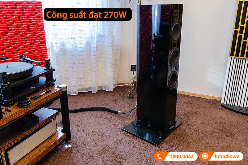 công suất hoạt động 270W