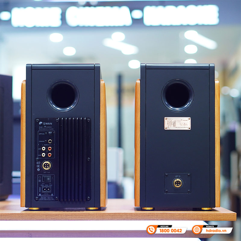 Loa Hivi Swan M200MKIII+ (Plus) Sub out, Công suất 120W, Bluetooth 5.0-10