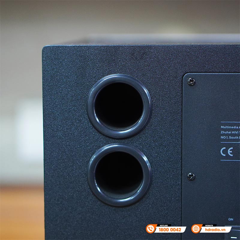 Bộ Loa vi tính 2.1 Hivi Swan M10 Plus, Công suất 60W, Bluetooth, Optical, Coaxial, Aux-10