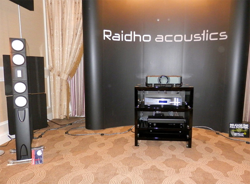 Dễ dàng phối ghép với Loa Đứng Raidho X3