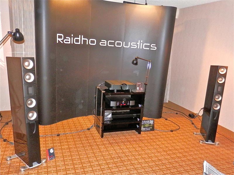 Dễ dàng ghép nối với Loa Đứng Raidho XT3 Loa Đứng Raidho XT3