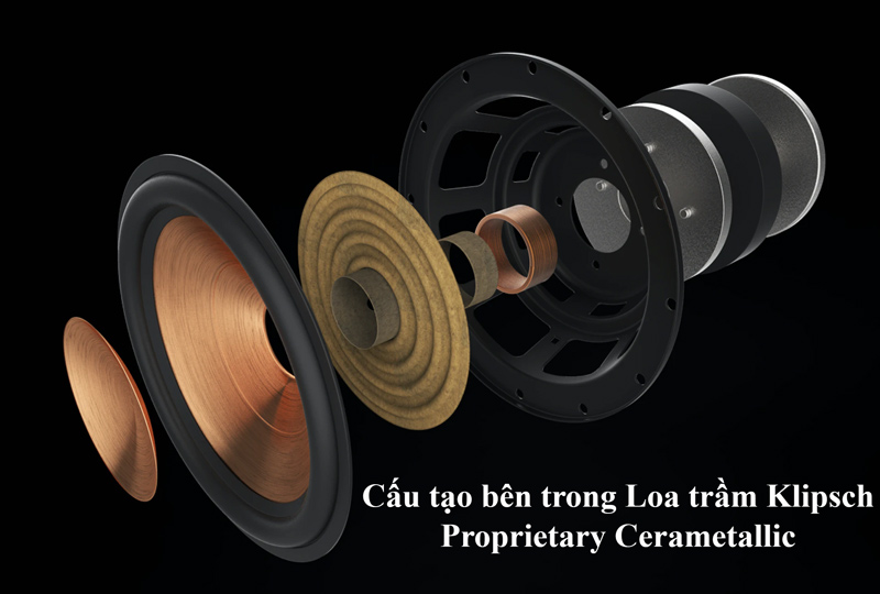 Cấu tạo loa trầm của Loa Klipsch RP-500SA