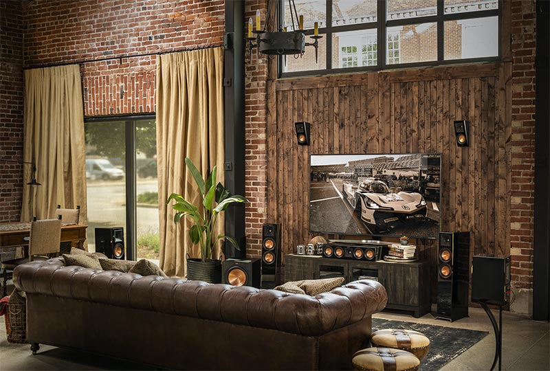 Hình ảnh minh họa hệ thống dàn loa Klipsch đầy đủ