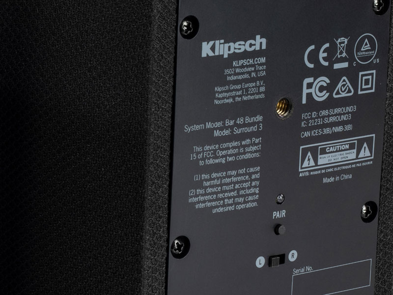 Thiet ke Loa Klipsch Surround 3 Loa Klipsch Surround 3