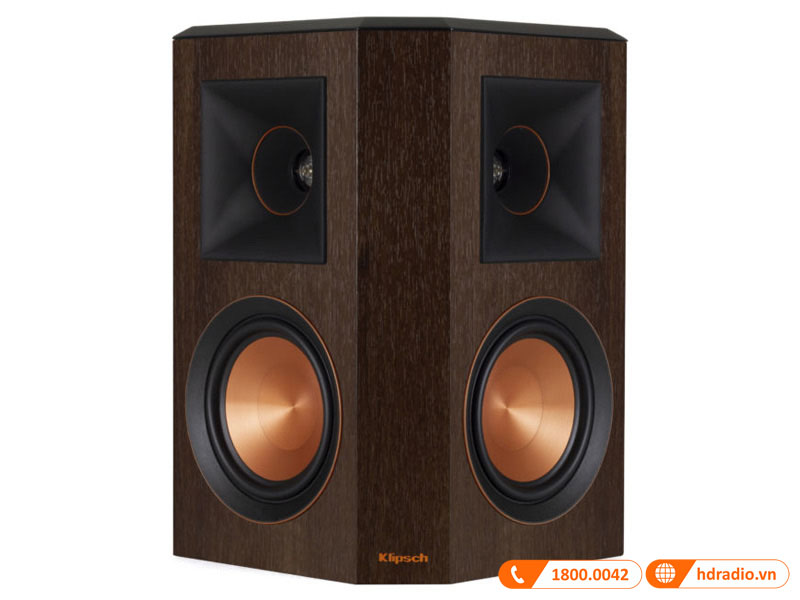 thùng loa làm từ gỗ mun và gỗ óc chó