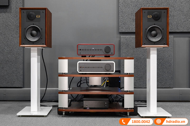 hệ thống loa 2 đường tiếng bao gồm 2 củ loa