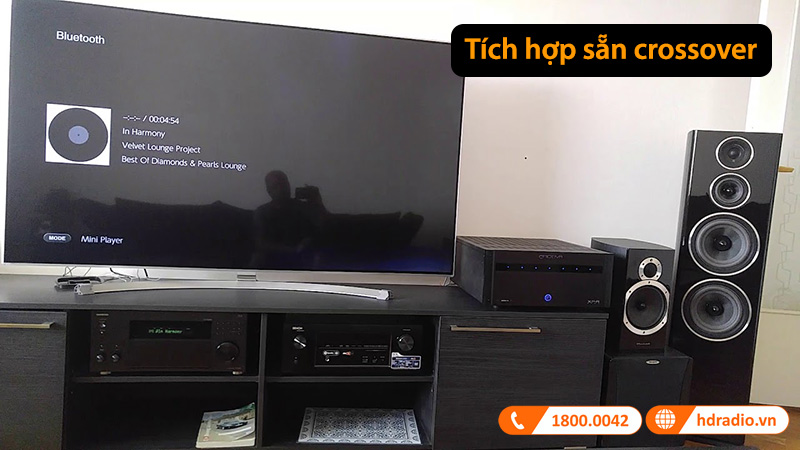tích hợp sẵn crossover