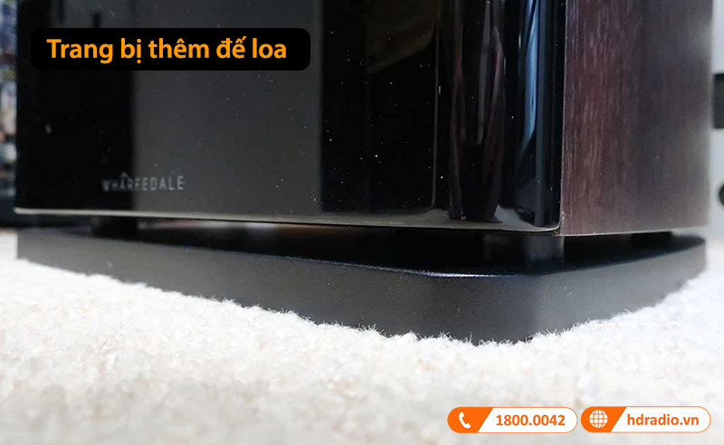 trang bị thêm chân đế