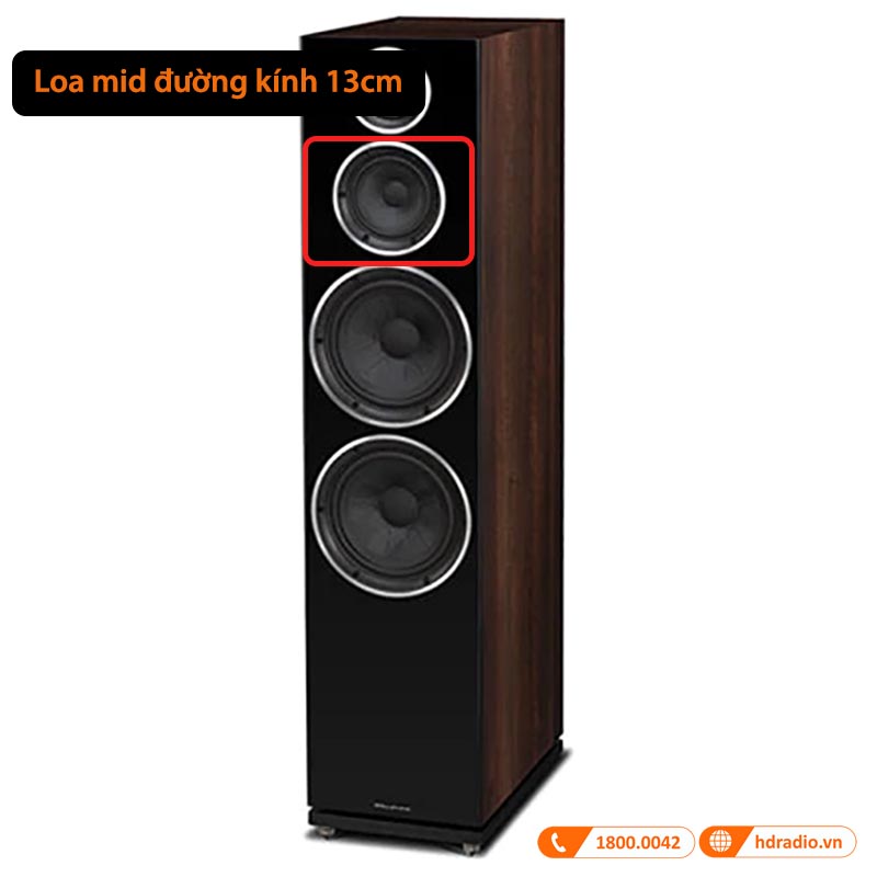 loa mid đường kính 13cm