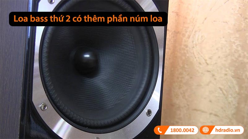 loa bass thứ 2 có thêm núm loa