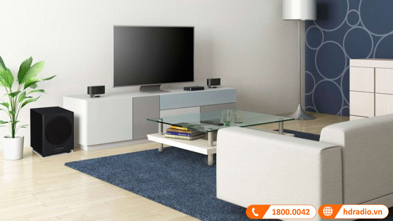 lựa chọn tuyệt vời cho hệ thống âm thanh vòm 5.1, 7.1