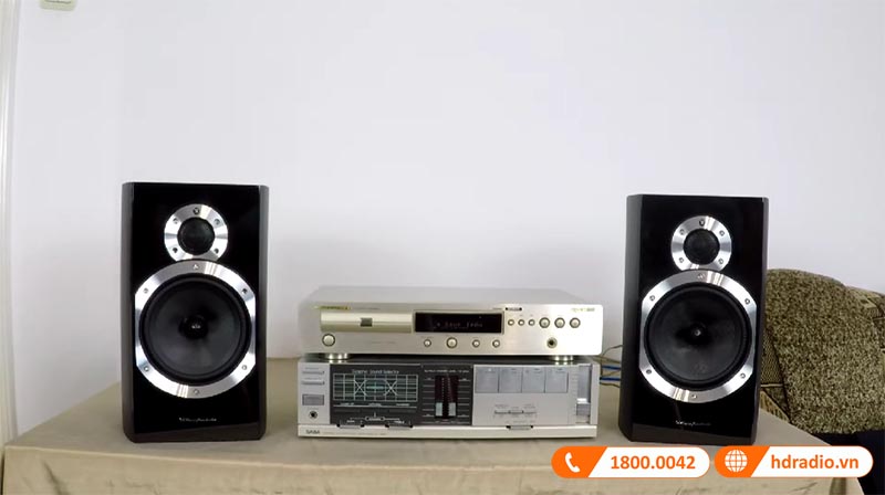 âm thanh ở dải cao chi tiết, sạch