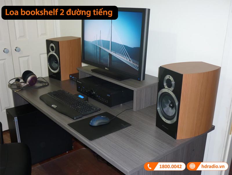 hệ thống 2 loa 2 đường tiếng