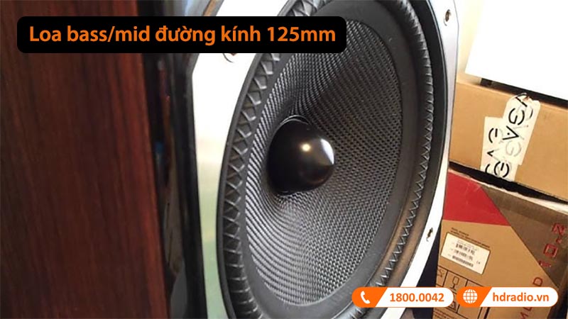 loa bass/mid đường kính 125mm
