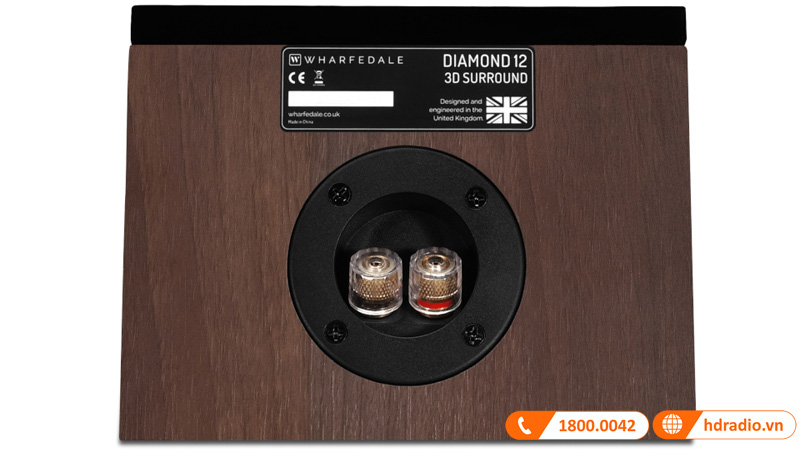 Loa Wharfedale Diamond 12 3D, Bass 10cm, Công suất Max 100W, Độ nhạy 85dB-4