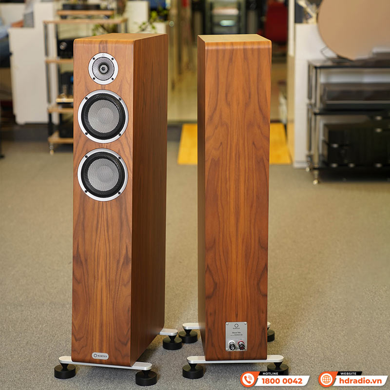 Dễ dàng phối ghép với Loa Marten Oscar Trio Loa Marten Oscar Trio