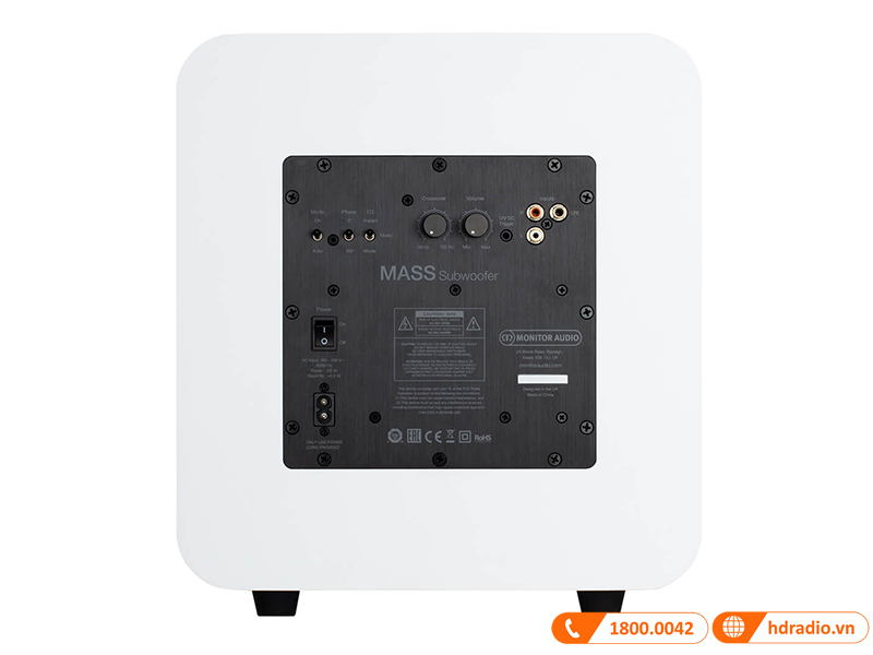 Coc ket noi Loa Monitor Audio MASS Subwoofer Loa Monitor Audio MASS Subwoofer