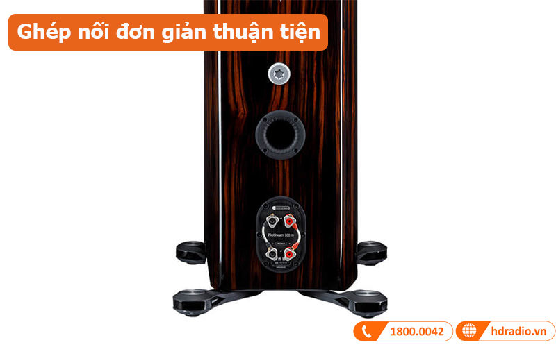 Loa Monitor Audio Platinum 200 3G ghép nối đơn giản thuận tiện 