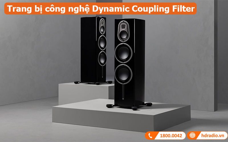 Loa Monitor Audio Platinum 300 3G trang bị công nghệ Dynamic Coupling Filter