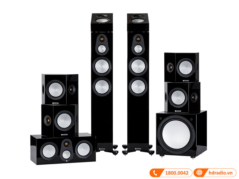 Bộ loa Monitor Audio Silver 300 7G Dolby Atmos Cinema 7.1.2