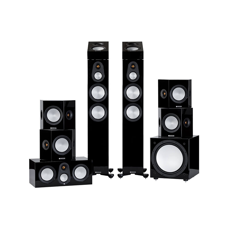 Bộ loa 7.1.2 Monitor Audio Silver 300 7G Dolby Atmos Cinema