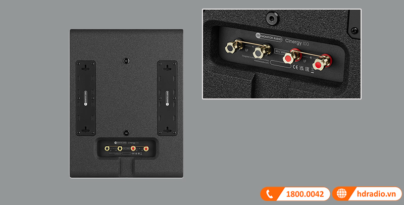 Cac coc loa cua Monitor Audio Cinergy 100