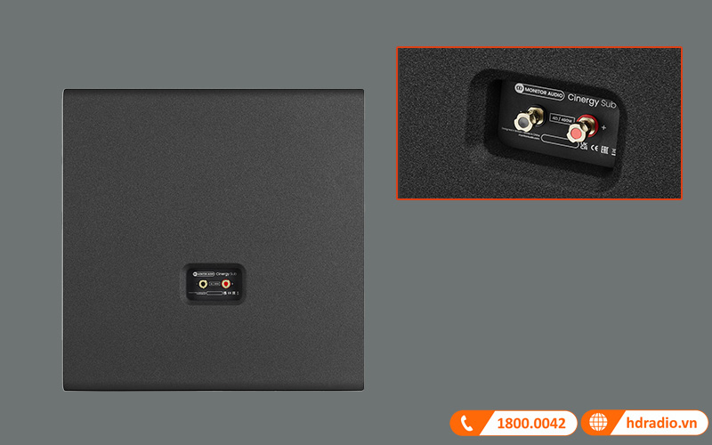 Mat sau Loa Monitor Audio Cinergy Sub 15