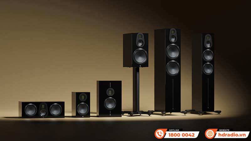 Tương thích Loa Monitor Audio Gold C250 6G